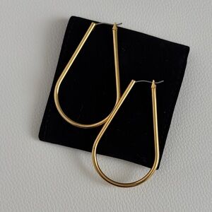2” Gold Hoop Earrings